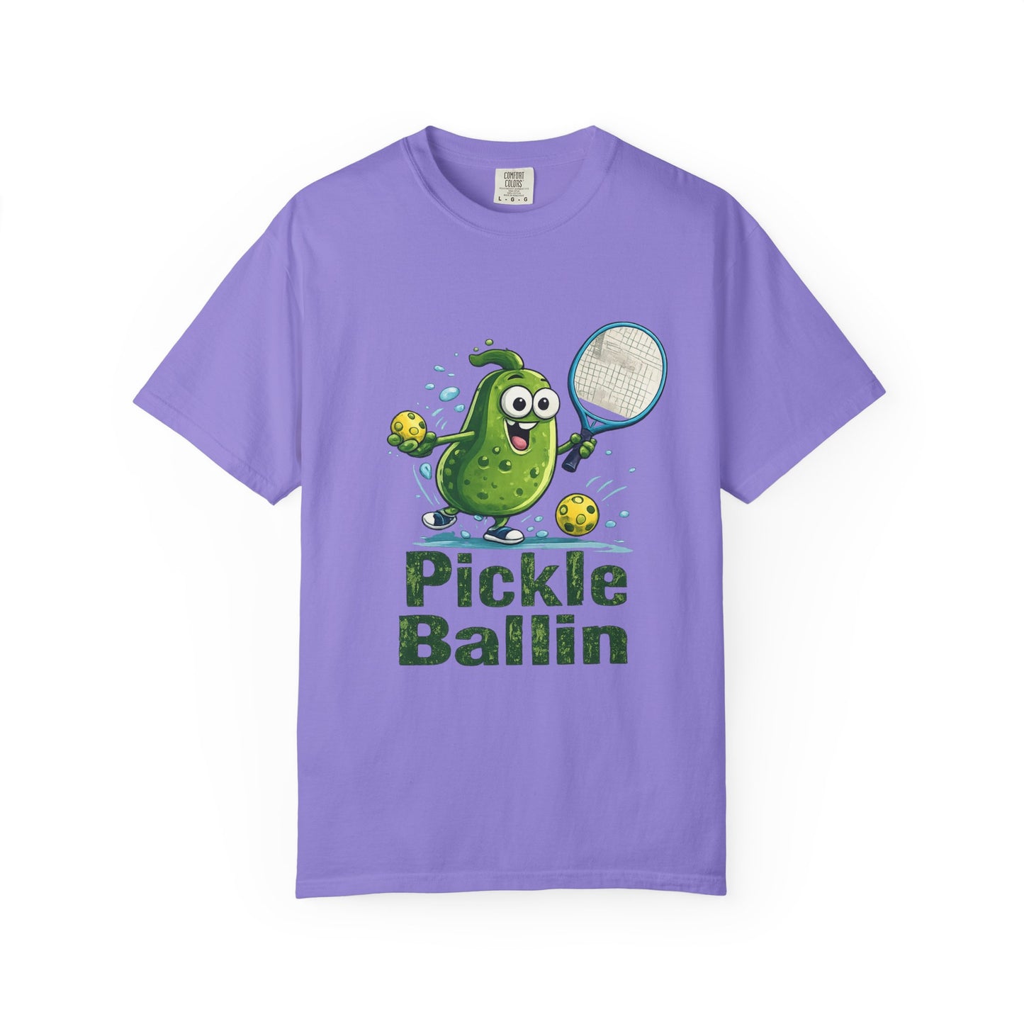 Pickle Ballin T-Shirt — Funny Pickleball Player Tee