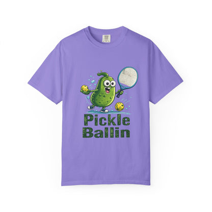 Pickle Ballin T-Shirt — Funny Pickleball Player Tee