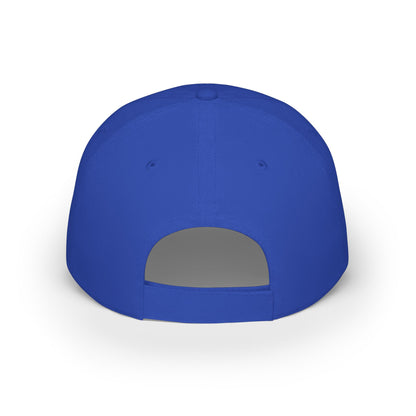 Pickle Mascot Baseball Cap — Funny Pickle Holding Beer & Soccer Ball Low Profile Hat
