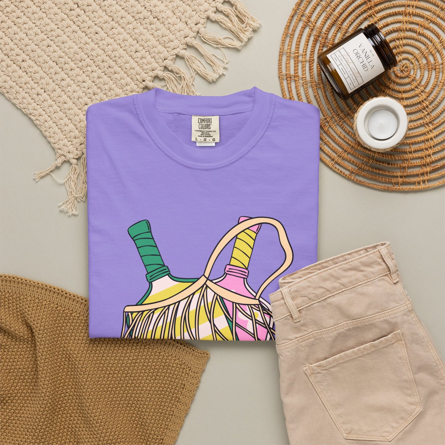 Dink Responsibly Pickleball T-Shirt — Vintage Net Bag Graphic