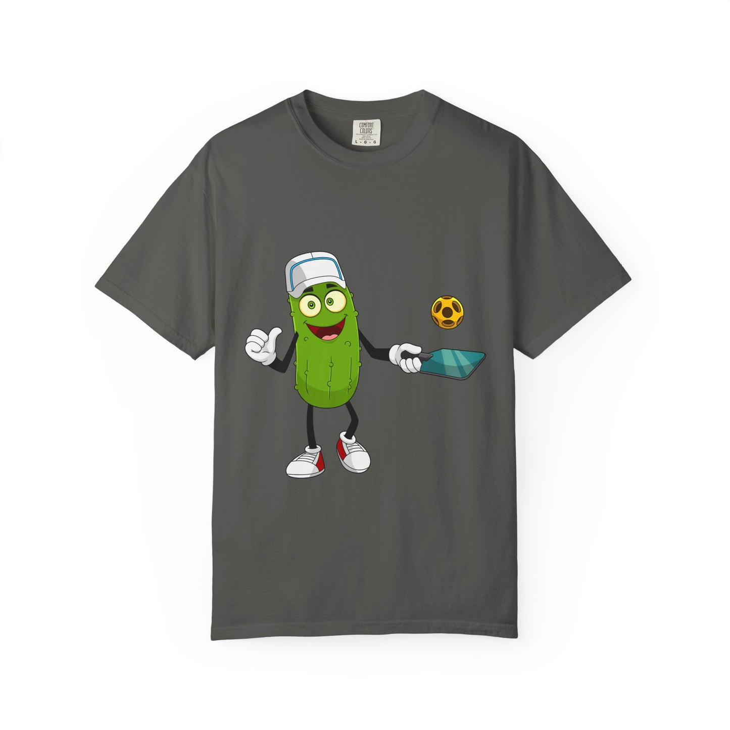 Cricket Pickle Mascot T-Shirt – Pickle Playing Cricket Graphic Tee
