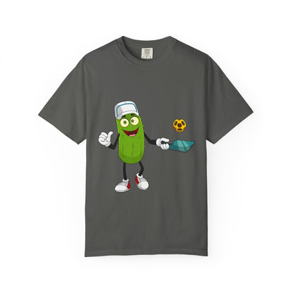 Cricket Pickle Mascot T-Shirt – Pickle Playing Cricket Graphic Tee