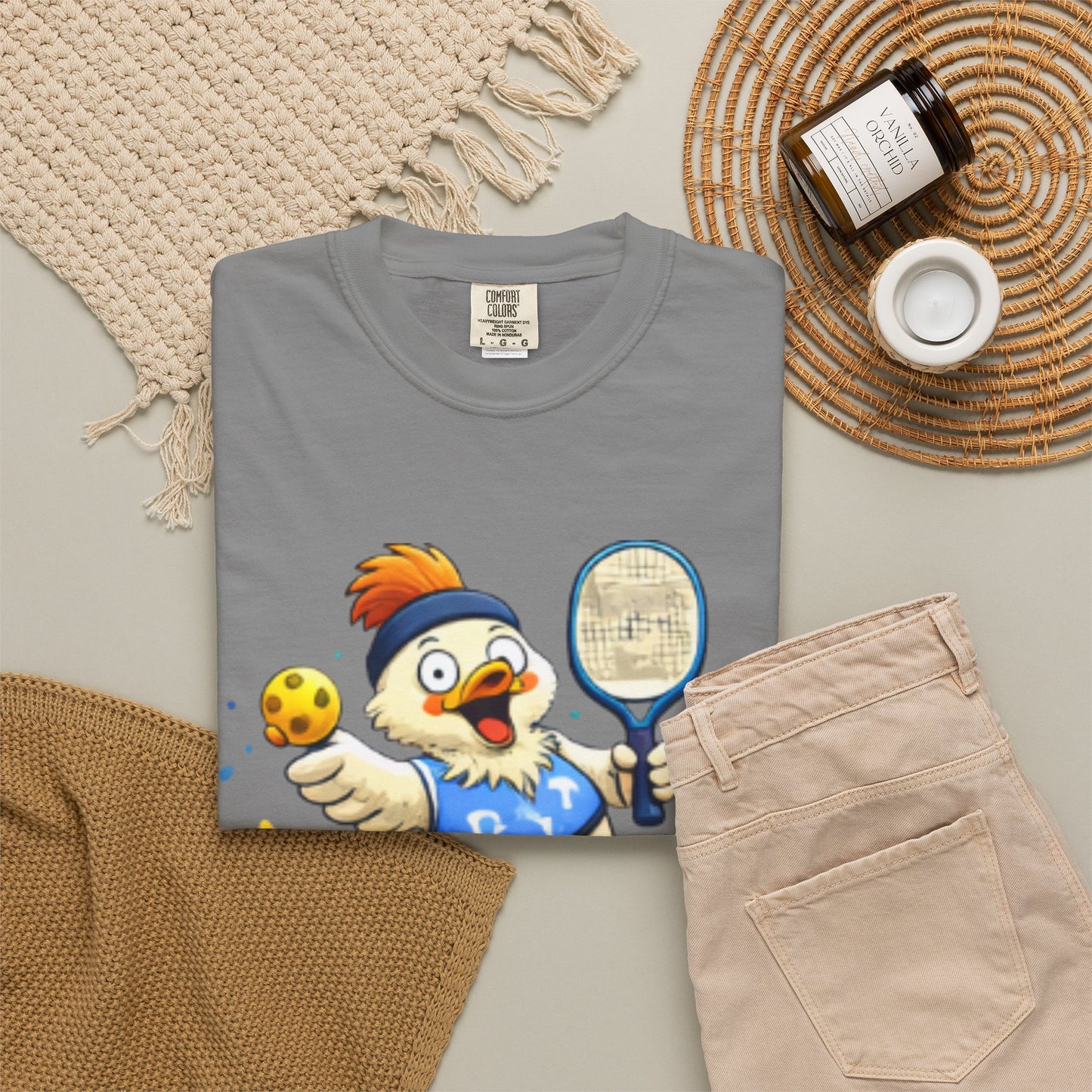 Pickleball Chicken “Check Out My Dinks” T-Shirt