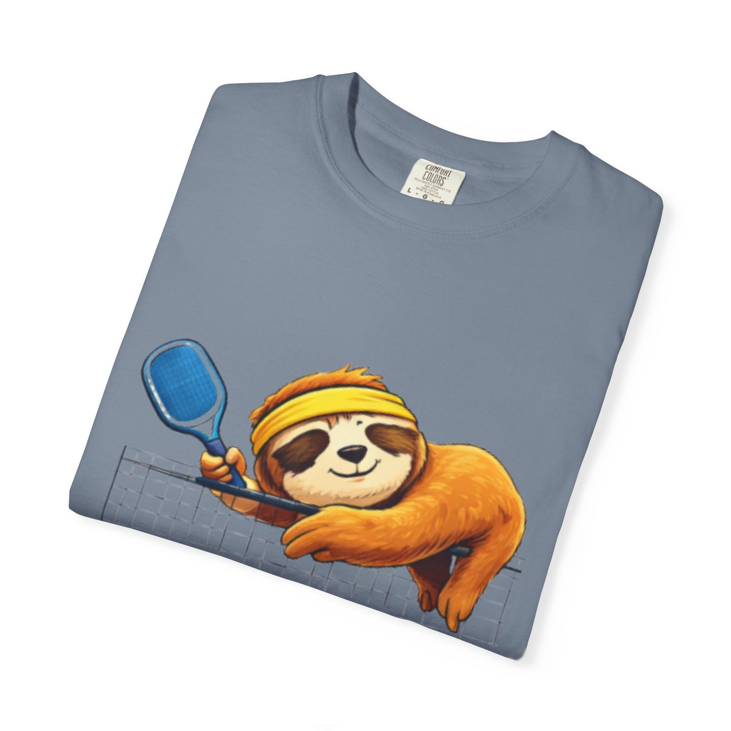Sloth Pickleball T-Shirt - "Nap. Dink. Repeat." Casual Sports Tee