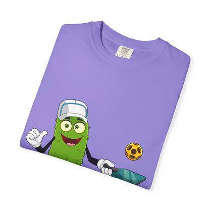 Cricket Pickle Mascot T-Shirt – Pickle Playing Cricket Graphic Tee