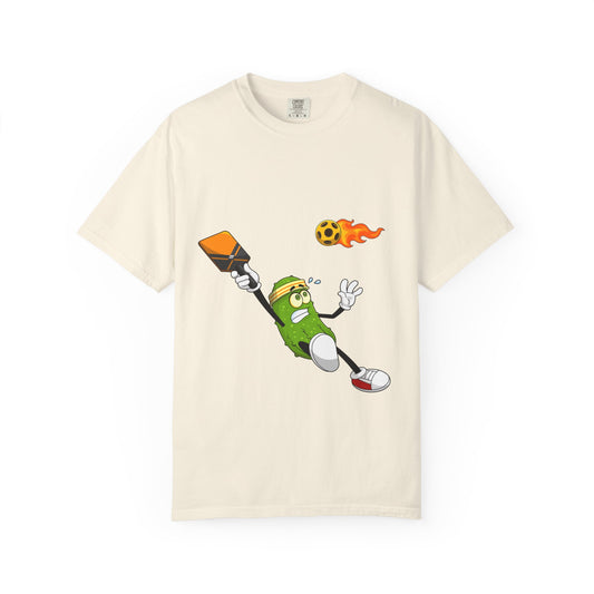 Pickle Soccer T-Shirt — Funny Kicking Pickle Graphic Tee