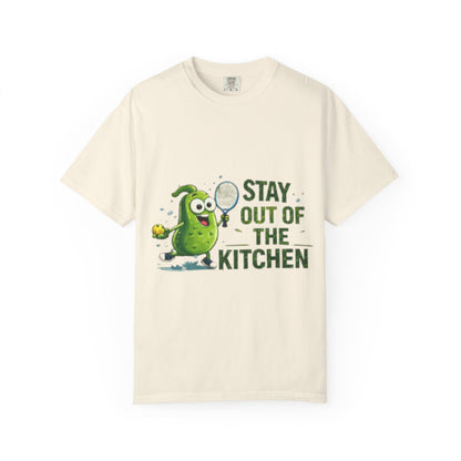 T-shirt — "Stay Out of the Kitchen" Funny Avocado Chef Graphic Tee
