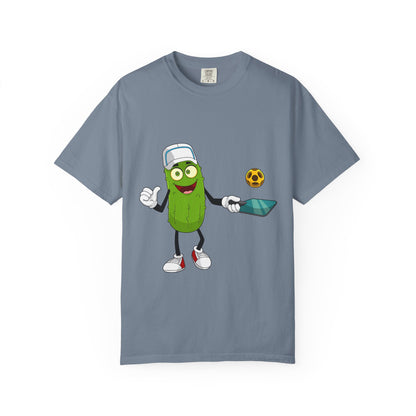 Cricket Pickle Mascot T-Shirt – Pickle Playing Cricket Graphic Tee