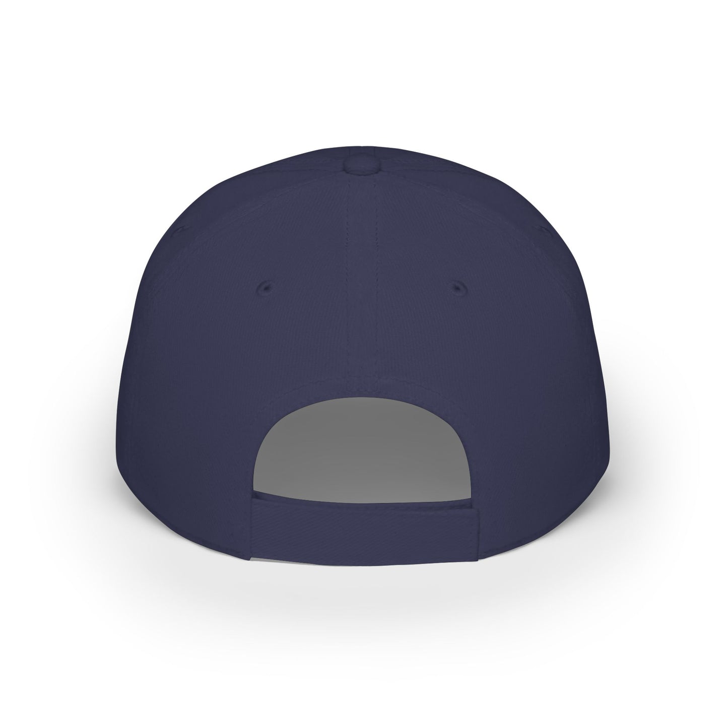Pickle Mascot Baseball Cap — Funny Pickle Holding Beer & Soccer Ball Low Profile Hat