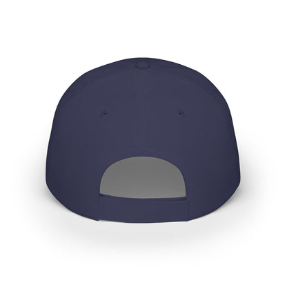 Pickle Mascot Baseball Cap — Funny Pickle Holding Beer & Soccer Ball Low Profile Hat
