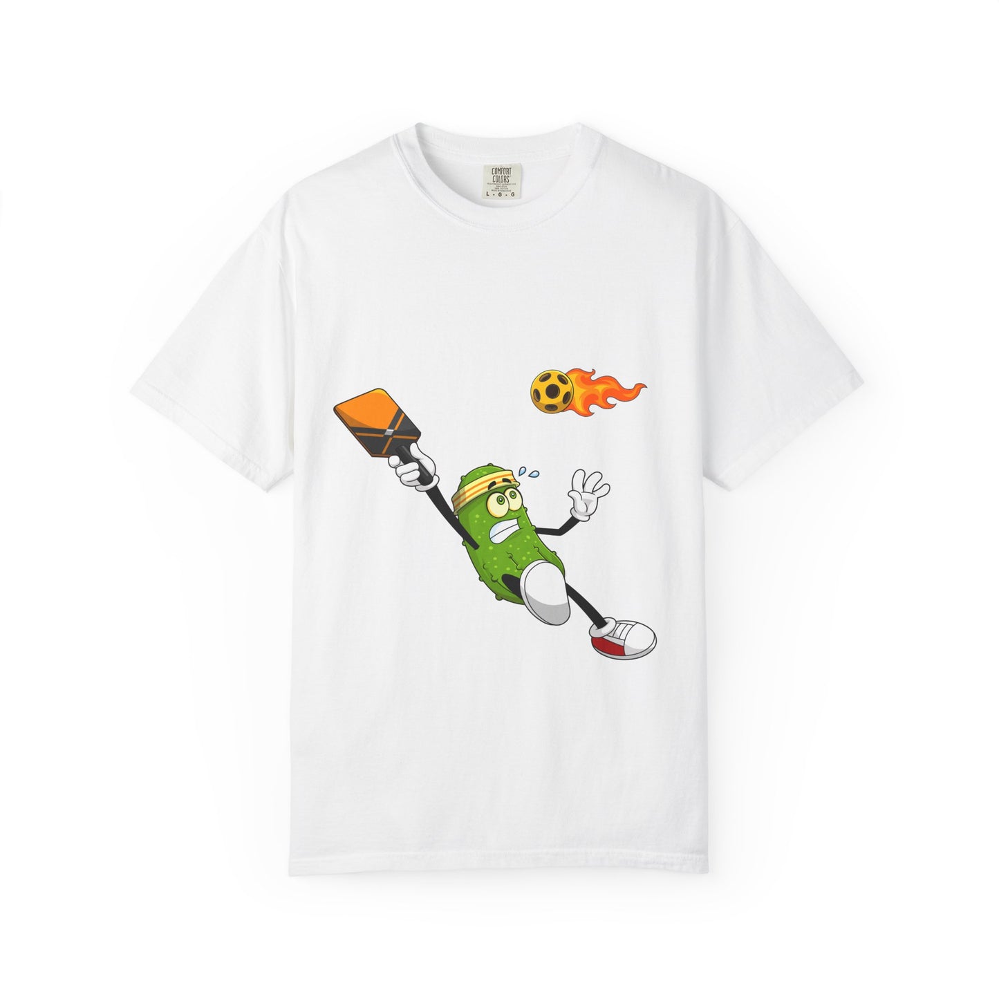 Pickle Soccer T-Shirt — Funny Kicking Pickle Graphic Tee
