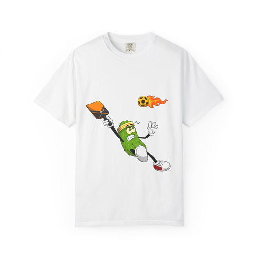 Pickle Soccer T-Shirt — Funny Kicking Pickle Graphic Tee