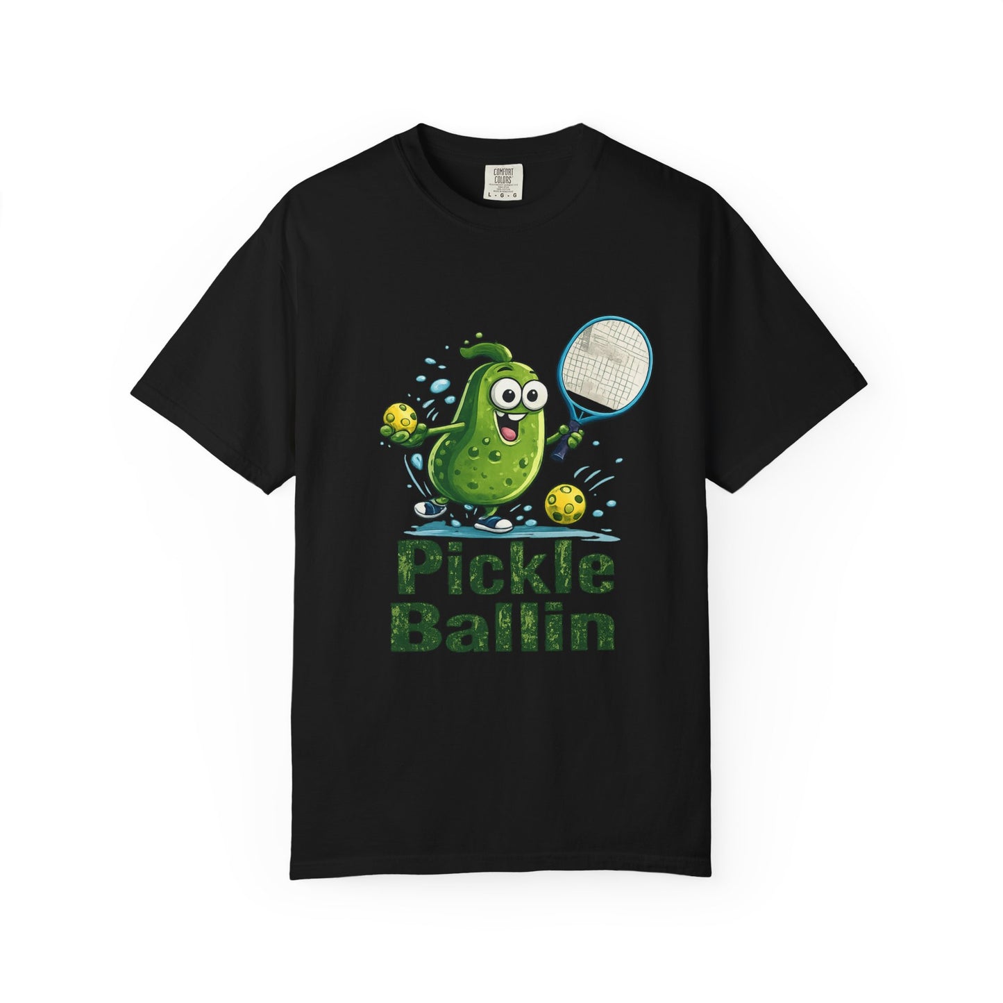 Pickle Ballin T-Shirt — Funny Pickleball Player Tee
