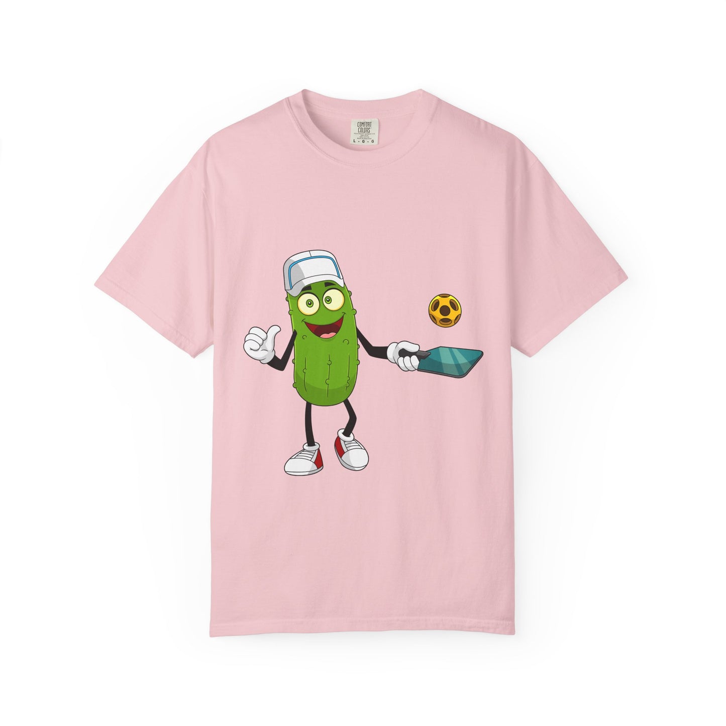Cricket Pickle Mascot T-Shirt – Pickle Playing Cricket Graphic Tee