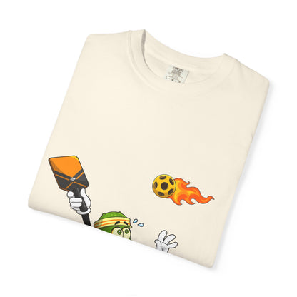 Pickle Soccer T-Shirt — Funny Kicking Pickle Graphic Tee