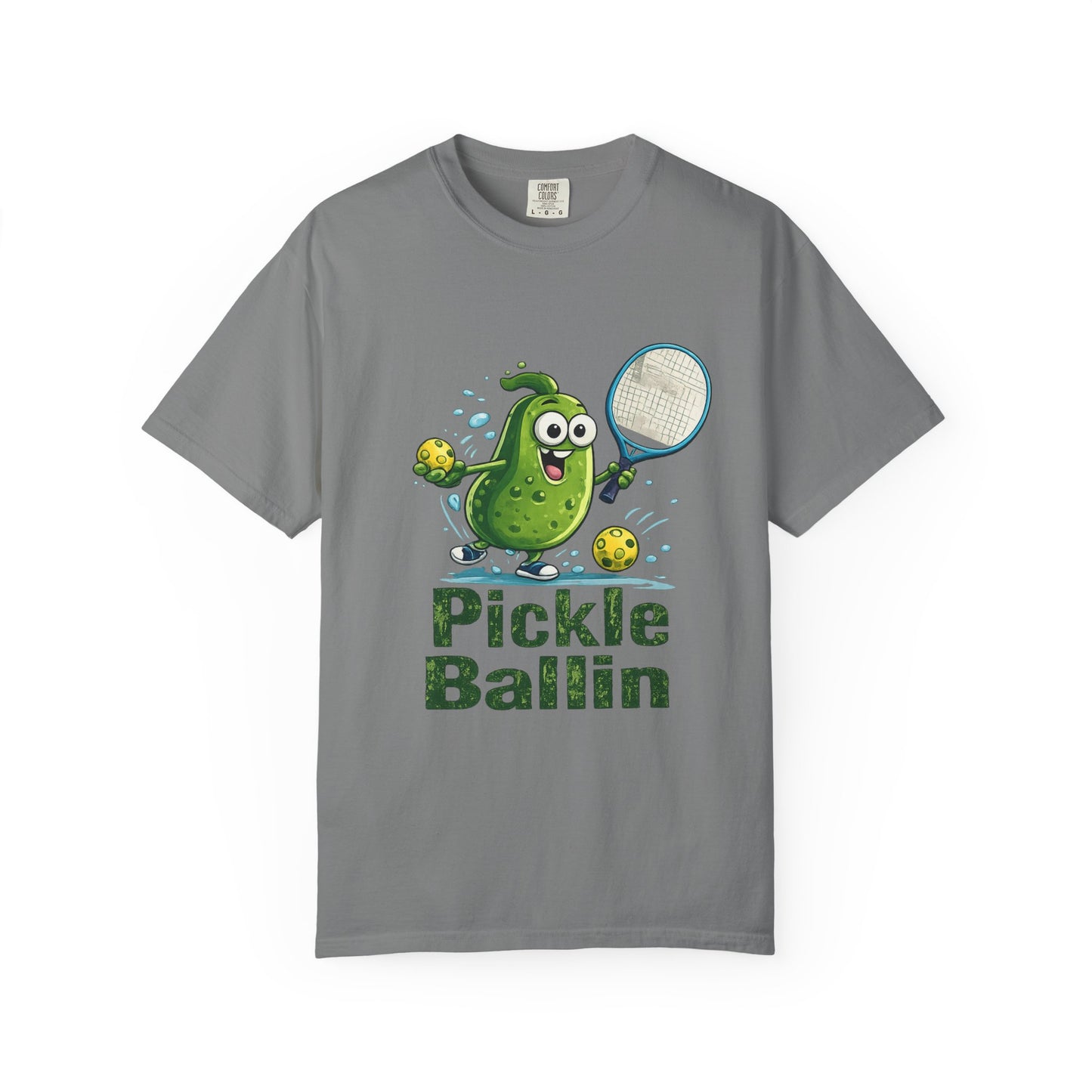 Pickle Ballin T-Shirt — Funny Pickleball Player Tee