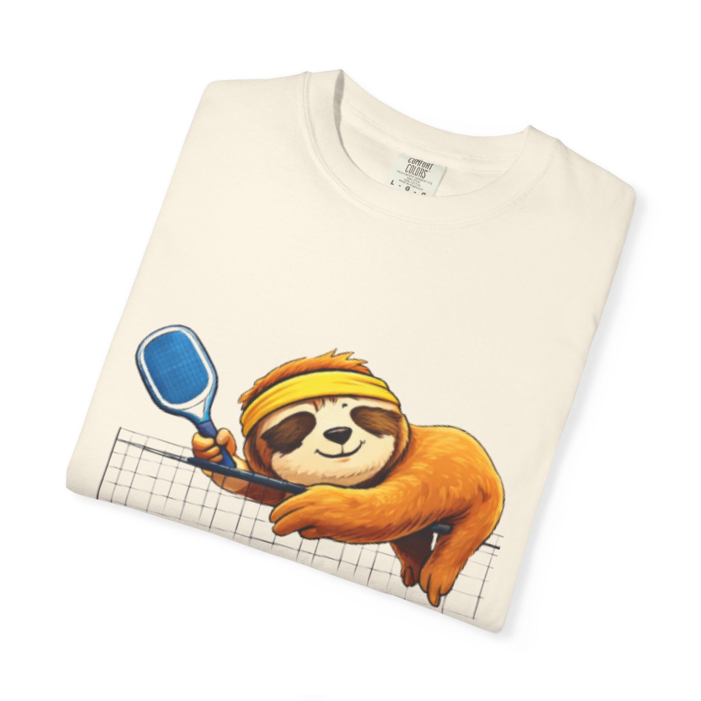 Sloth Pickleball T-Shirt - "Nap. Dink. Repeat." Casual Sports Tee