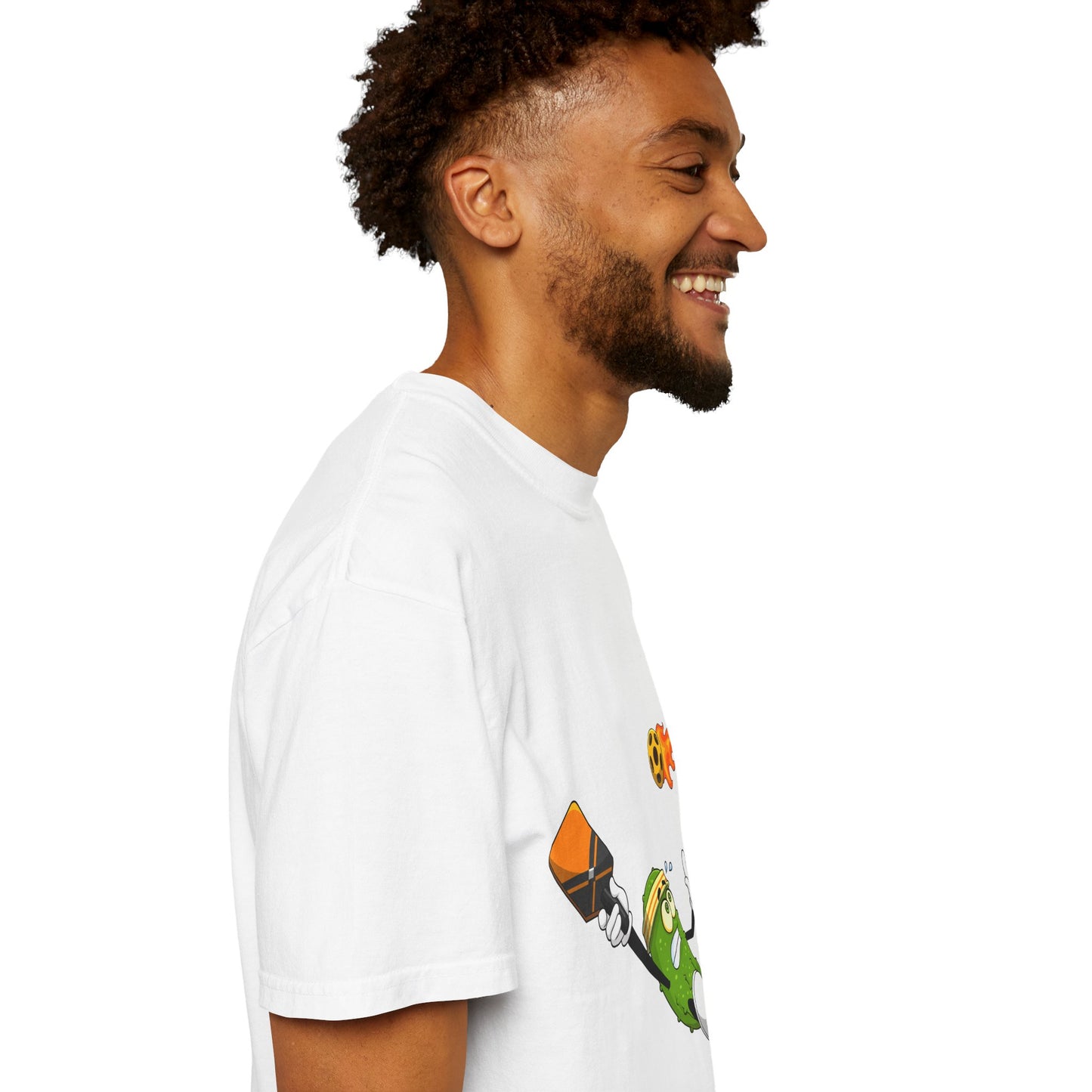 Pickle Soccer T-Shirt — Funny Kicking Pickle Graphic Tee