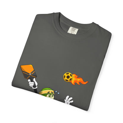 Pickle Soccer T-Shirt — Funny Kicking Pickle Graphic Tee