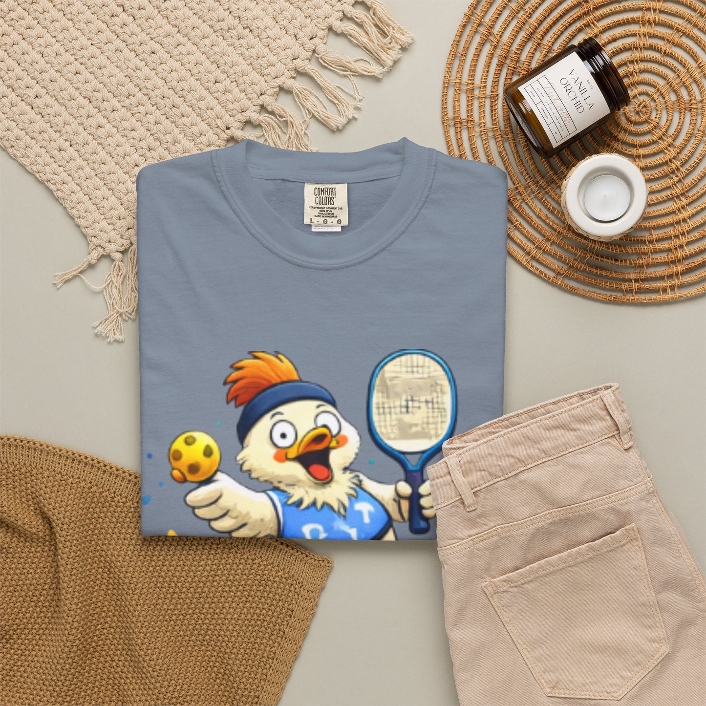 Pickleball Chicken “Check Out My Dinks” T-Shirt