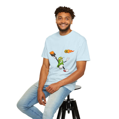Pickle Soccer T-Shirt — Funny Kicking Pickle Graphic Tee