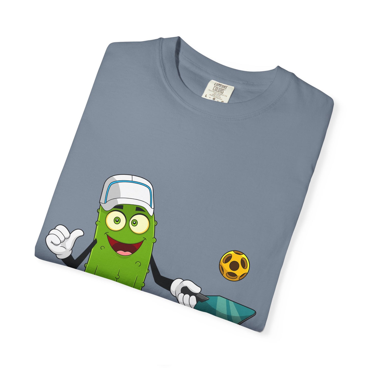 Cricket Pickle Mascot T-Shirt – Pickle Playing Cricket Graphic Tee