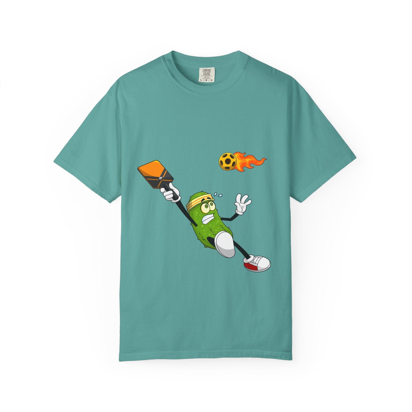 Pickle Soccer T-Shirt — Funny Kicking Pickle Graphic Tee