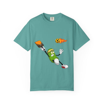 Pickle Soccer T-Shirt — Funny Kicking Pickle Graphic Tee