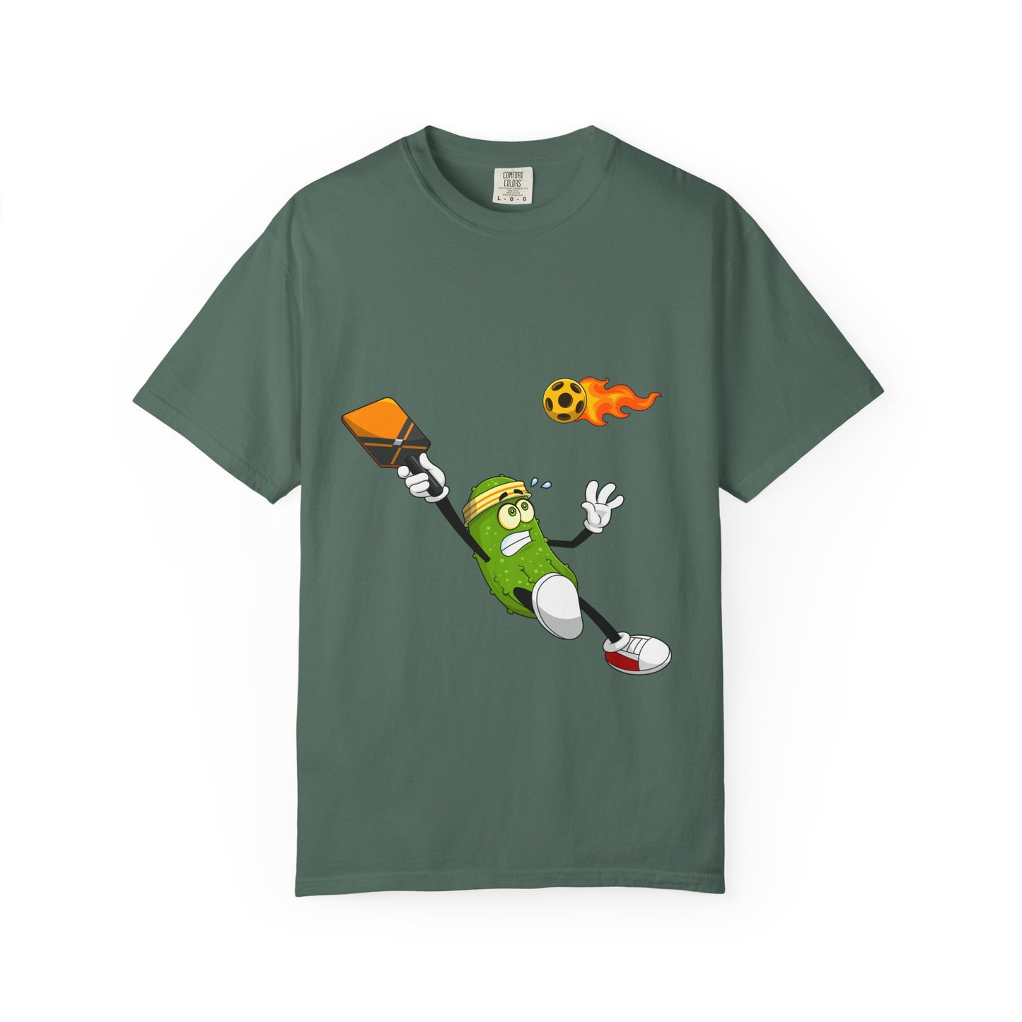 Pickle Soccer T-Shirt — Funny Kicking Pickle Graphic Tee