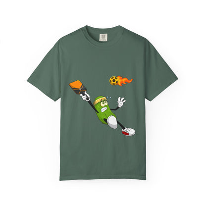 Pickle Soccer T-Shirt — Funny Kicking Pickle Graphic Tee