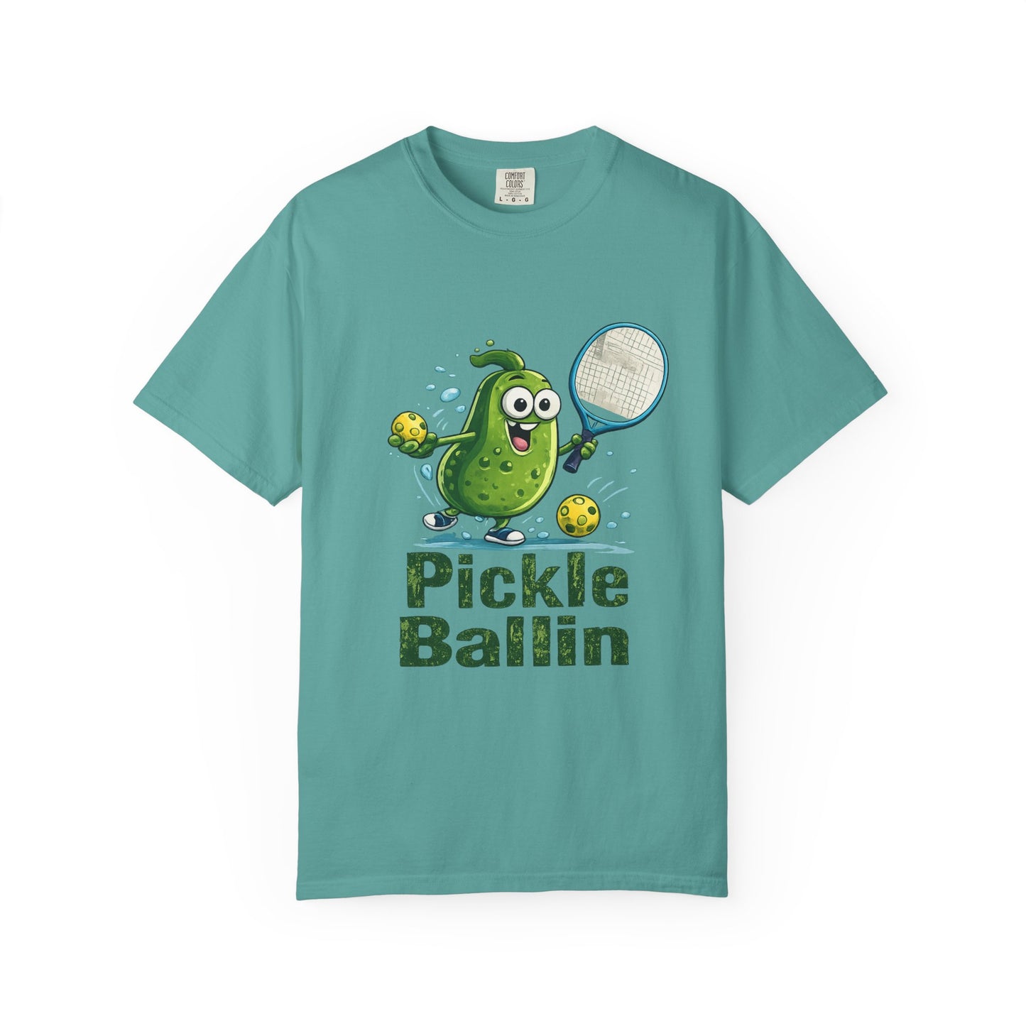 Pickle Ballin T-Shirt — Funny Pickleball Player Tee