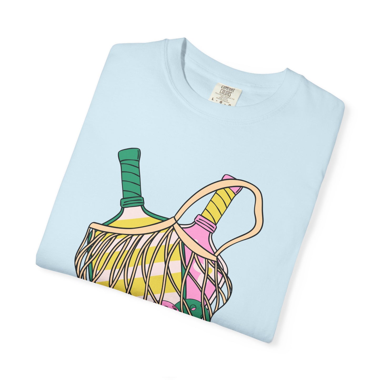 Dink Responsibly Pickleball T-Shirt — Vintage Net Bag Graphic