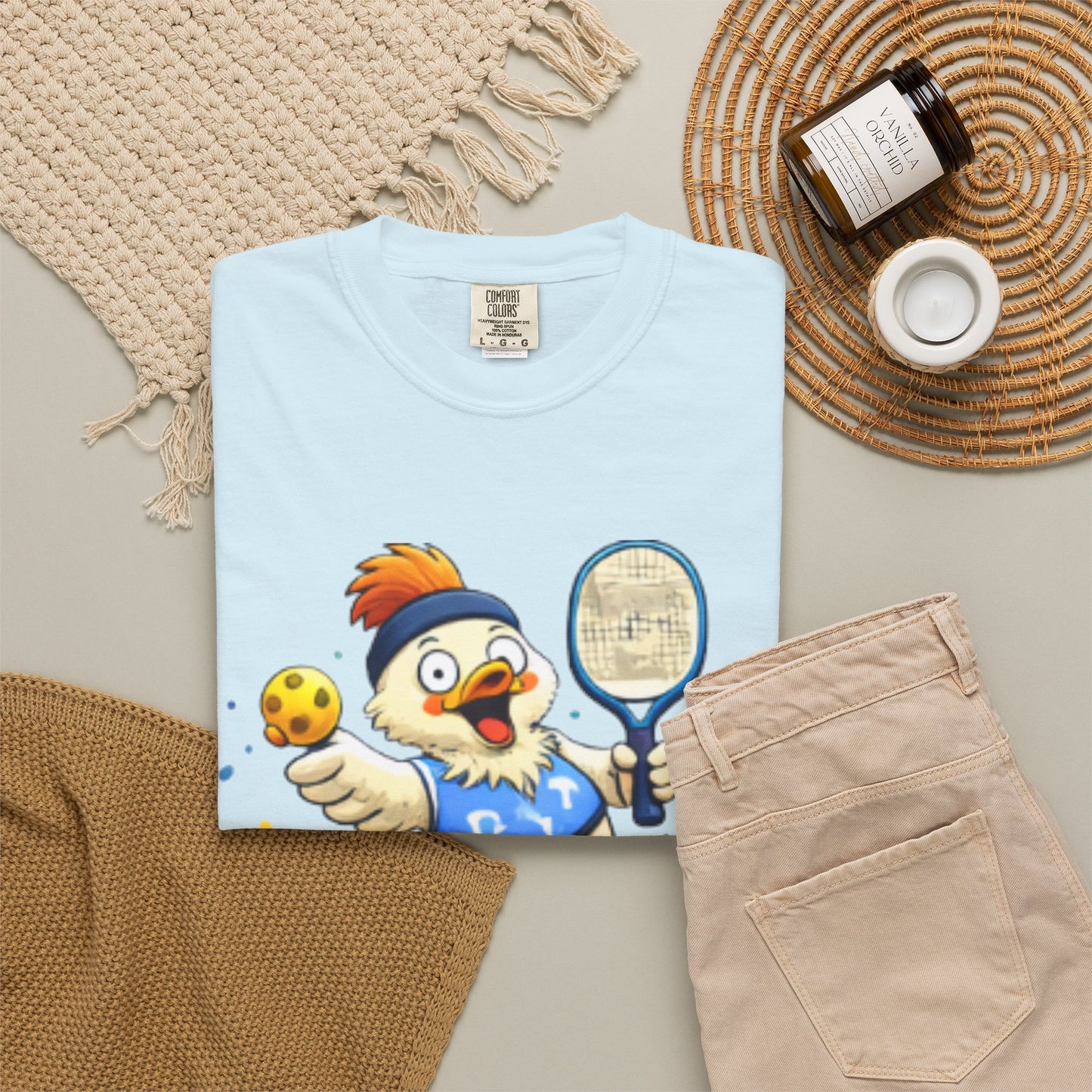 Pickleball Chicken “Check Out My Dinks” T-Shirt