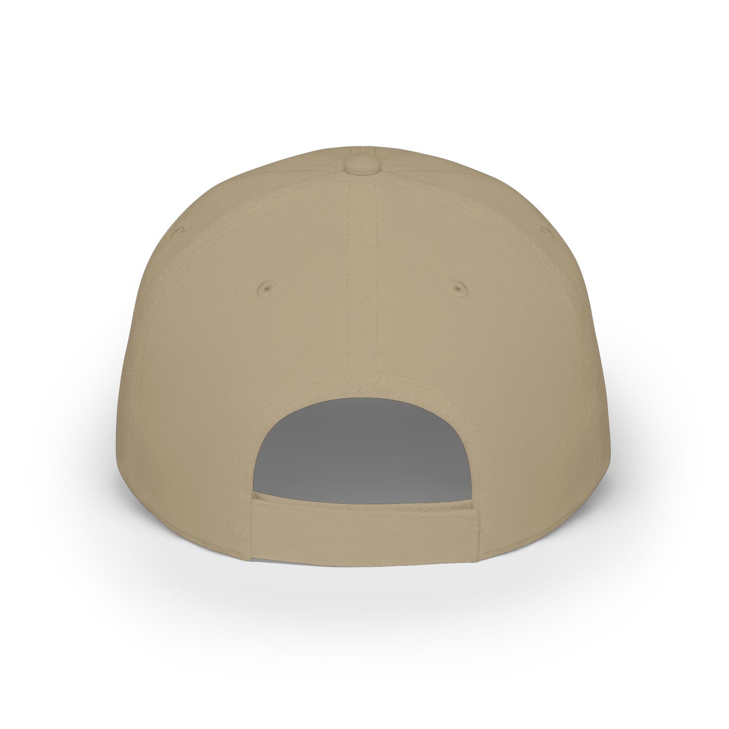 Pickle Mascot Baseball Cap — Funny Pickle Holding Beer & Soccer Ball Low Profile Hat
