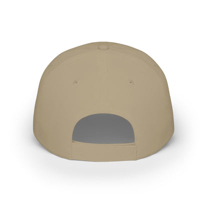 Pickle Mascot Baseball Cap — Funny Pickle Holding Beer & Soccer Ball Low Profile Hat