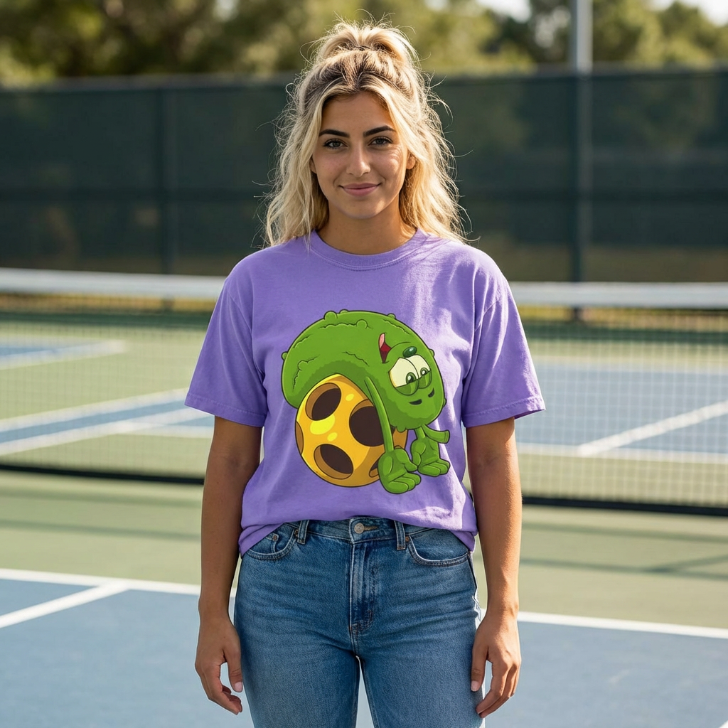 Funny Tired Pickleball T shirt