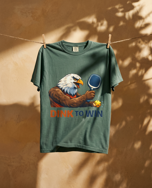 Pickleball Eagle "Dink to Win" T-Shirt