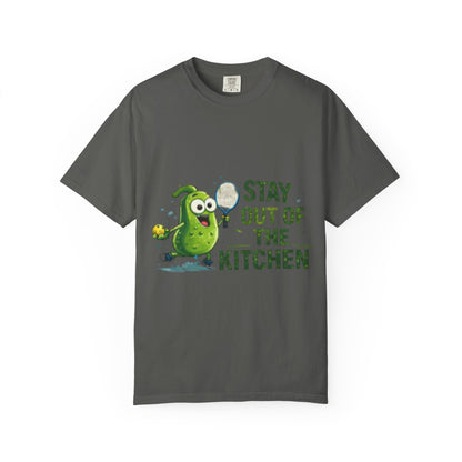T-shirt — "Stay Out of the Kitchen" Funny Avocado Chef Graphic Tee