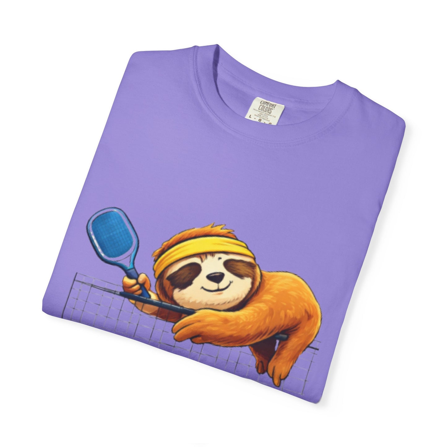 Sloth Pickleball T-Shirt - "Nap. Dink. Repeat." Casual Sports Tee