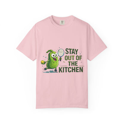 T-shirt — "Stay Out of the Kitchen" Funny Avocado Chef Graphic Tee