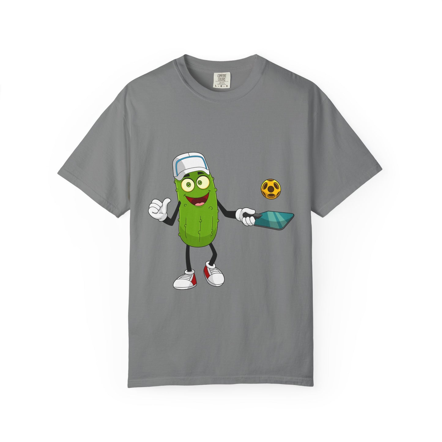 Cricket Pickle Mascot T-Shirt – Pickle Playing Cricket Graphic Tee