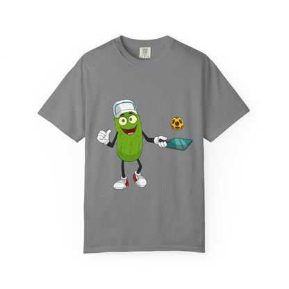Cricket Pickle Mascot T-Shirt – Pickle Playing Cricket Graphic Tee
