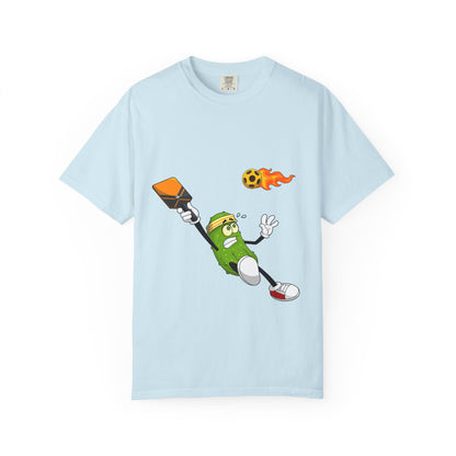Pickle Soccer T-Shirt — Funny Kicking Pickle Graphic Tee