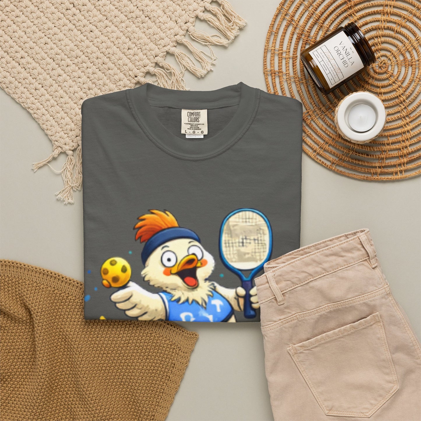 Pickleball Chicken “Check Out My Dinks” T-Shirt