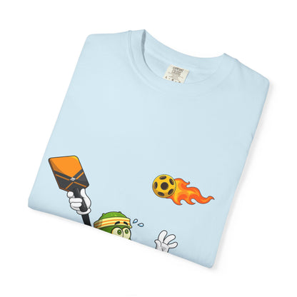 Pickle Soccer T-Shirt — Funny Kicking Pickle Graphic Tee