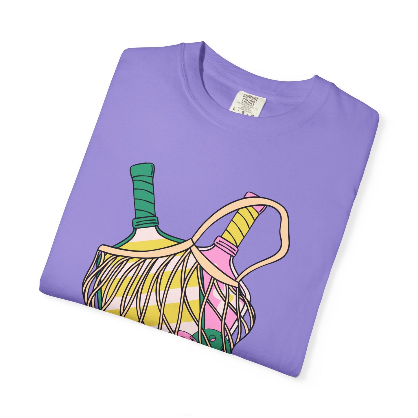Dink Responsibly Pickleball T-Shirt — Vintage Net Bag Graphic