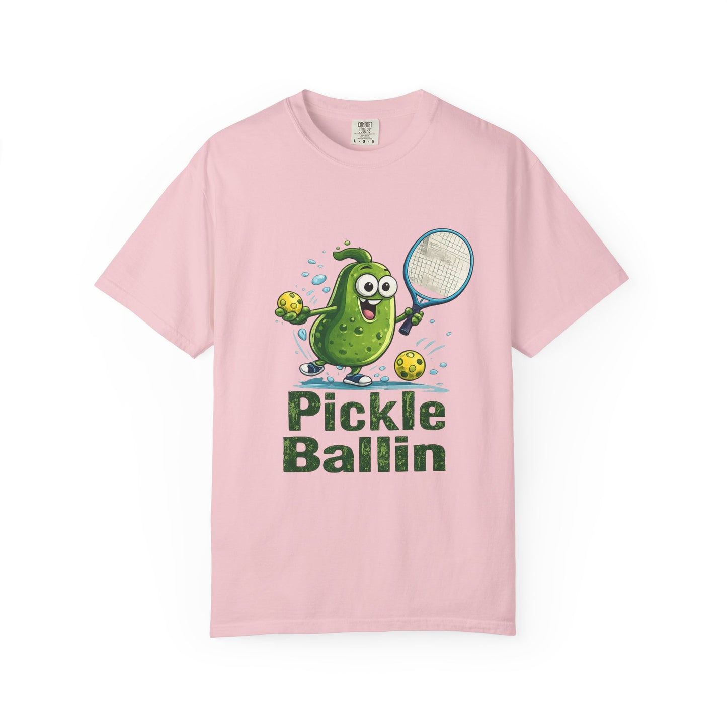 Pickle Ballin T-Shirt — Funny Pickleball Player Tee