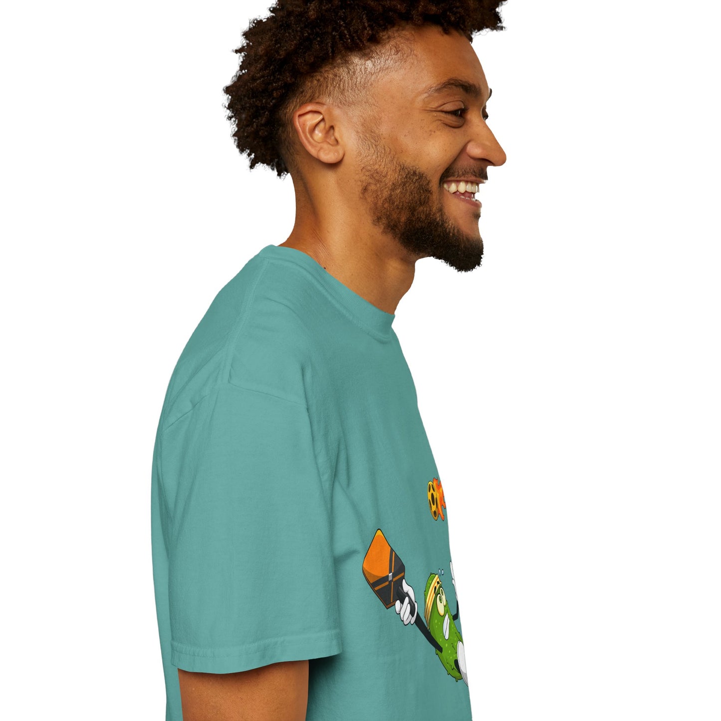 Pickle Soccer T-Shirt — Funny Kicking Pickle Graphic Tee