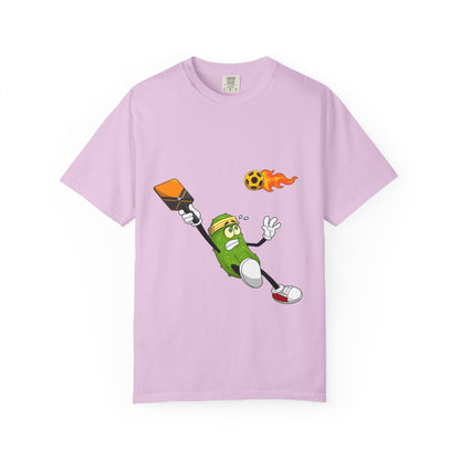 Pickle Soccer T-Shirt — Funny Kicking Pickle Graphic Tee