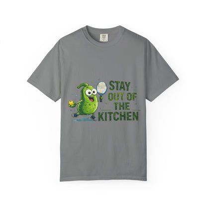 T-shirt — "Stay Out of the Kitchen" Funny Avocado Chef Graphic Tee